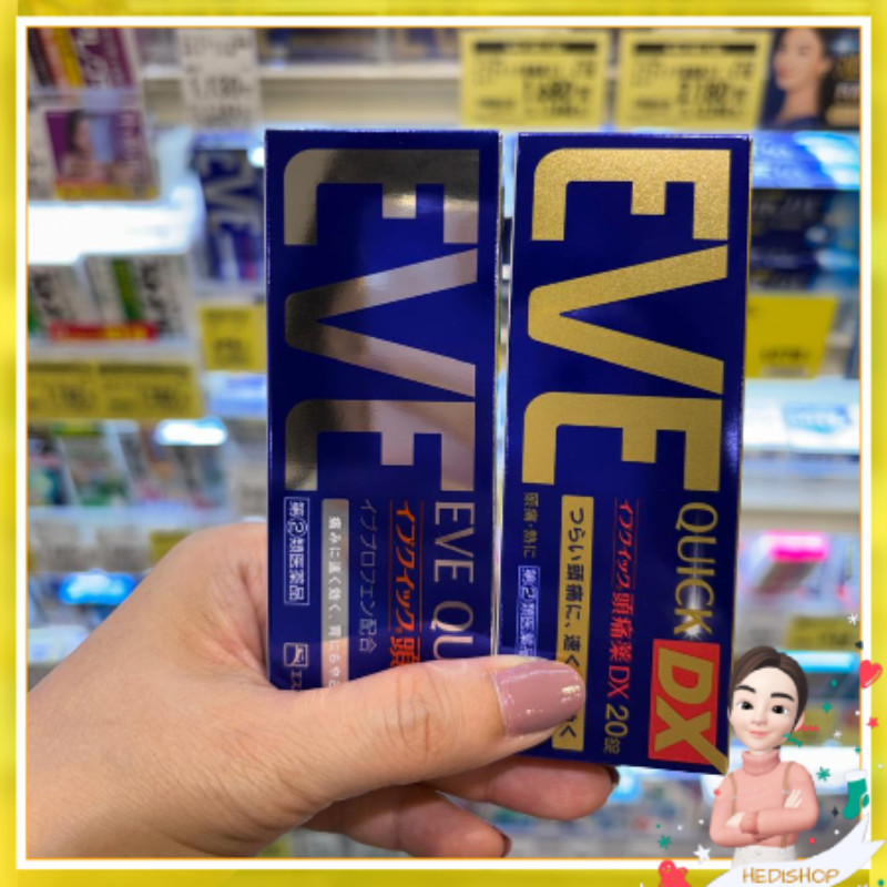 EVE Quick Headache Relief – Obat Pereda Nyeri Haid & Sakit Kepala Jepang