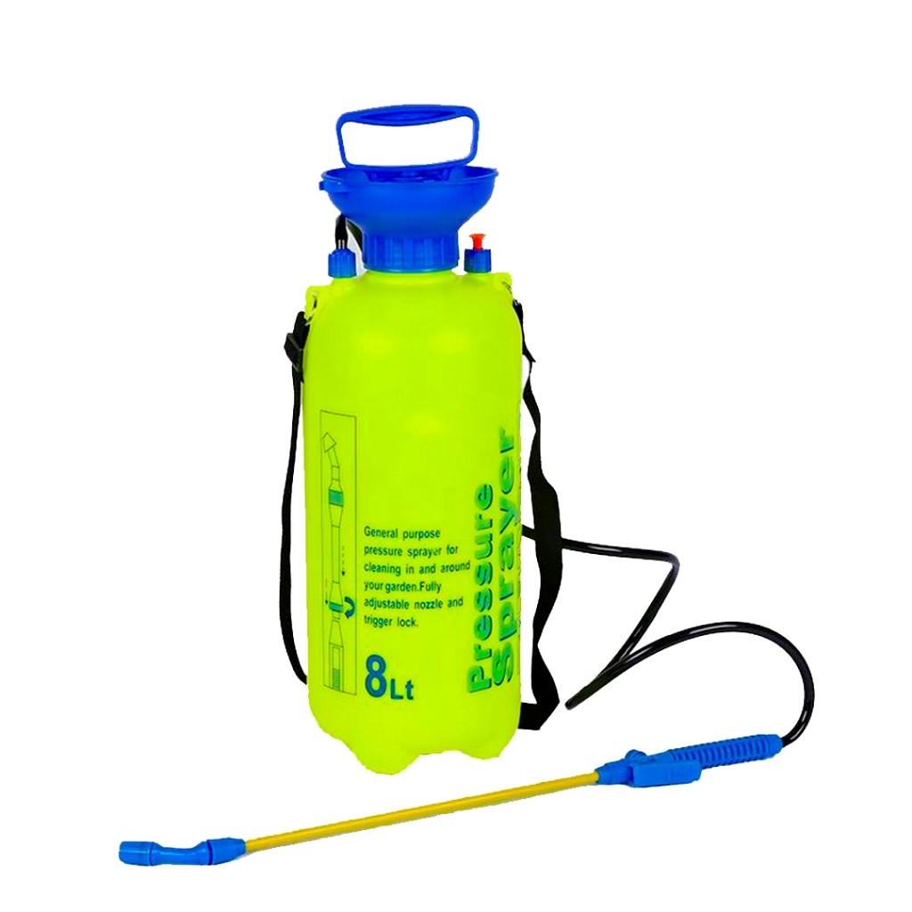 PROMO Pressure Sprayer Manual - Semprotan Manual 8 liter - Oren - Hijau