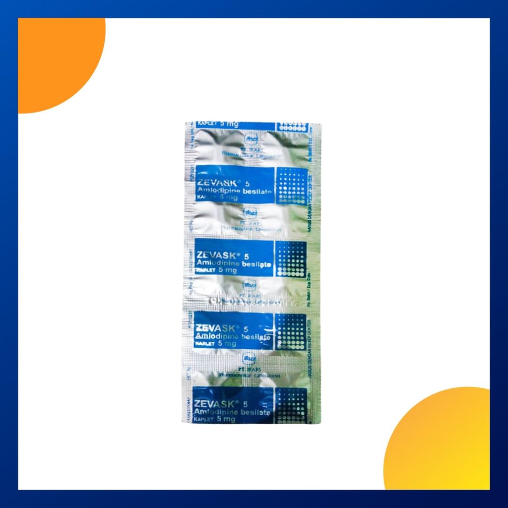 ZEVASK 5 5 MG 1 STRIP @ 10 KAPLET