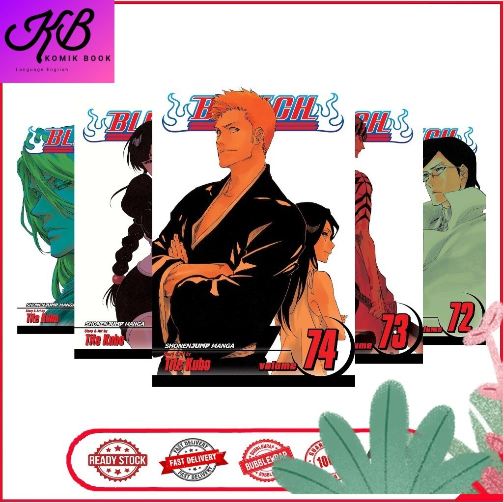 Manga Bleach, 74 Books series (English)