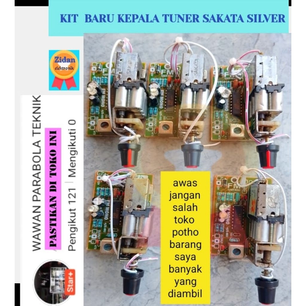 RADIO TUNER FM MONO DAN STEREO.