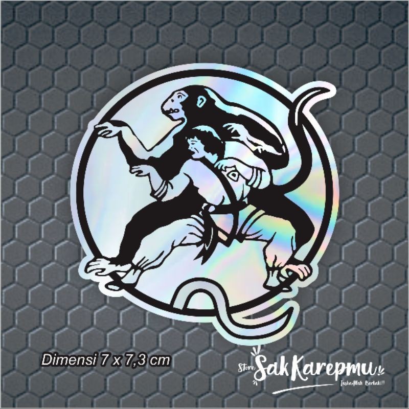 JDM Project 4 - STIKER HOLOGRAM 01 IKSPI KERA SAKTI // minimal pembelian 10rb