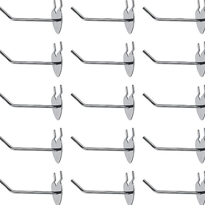 PODAMANS 10pcs Triangle Hook Ram 25cm Hook Perforated Hook Display Cantolan Ram