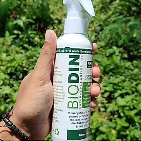 Obat Gudik Kambing Sapi Dan Hewan Lainnya Biodin Spray - 1 PCS BIODIN 250ML