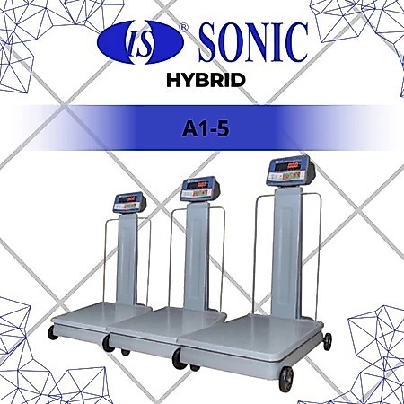 timbangan duduk digital hybrid 500kg / timbangan beras digital 500 kg