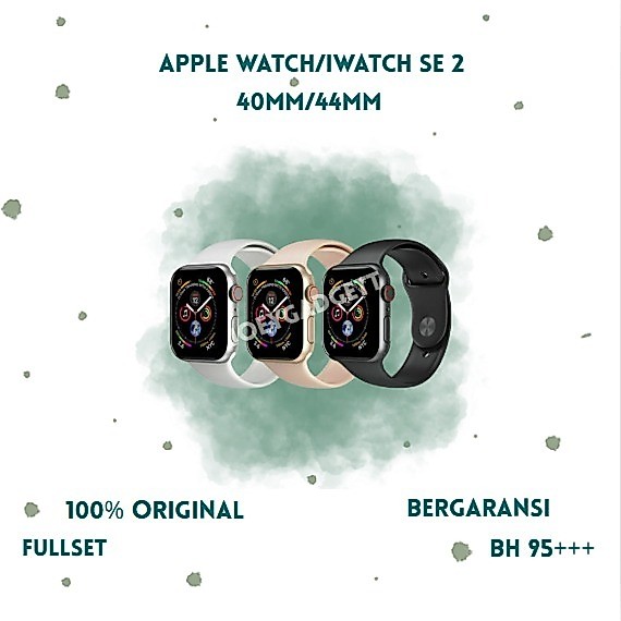 Apple Watch/iWatch Series SE 2 40MM/44MM SE Second Fullset 100% Original