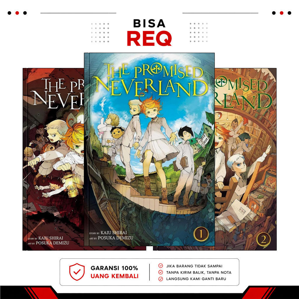 The Promised Neverland, Vol. 1-20 ( Komik Manga ) by Kaiu Shirai