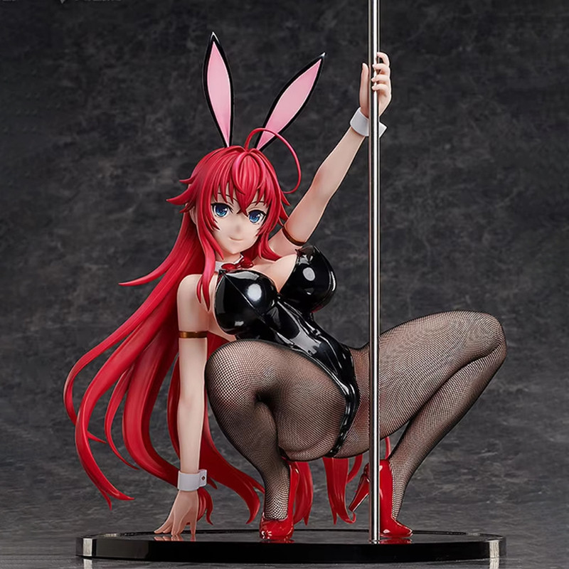 High School DXD Anime Figure Rias Gremory Figure Himejima Akeno Figure Bunny Girl Figurine Statue Co