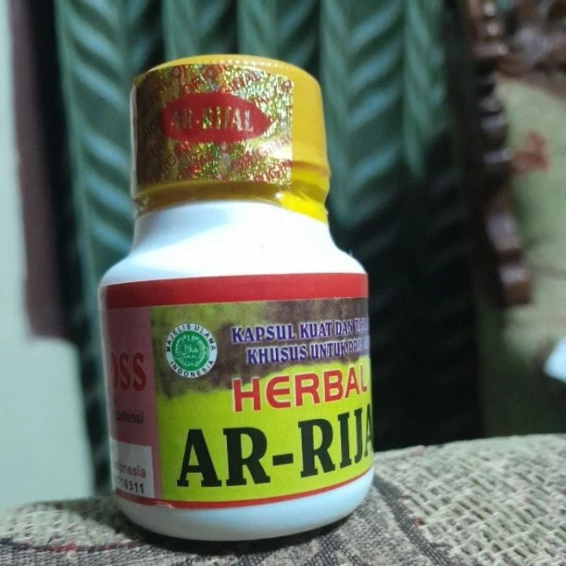 obat herbal arrijal / ar- rijal asli herbal Kapsul Kuat Lelaki Herbal Terbaik Menyenangkan Istri - H