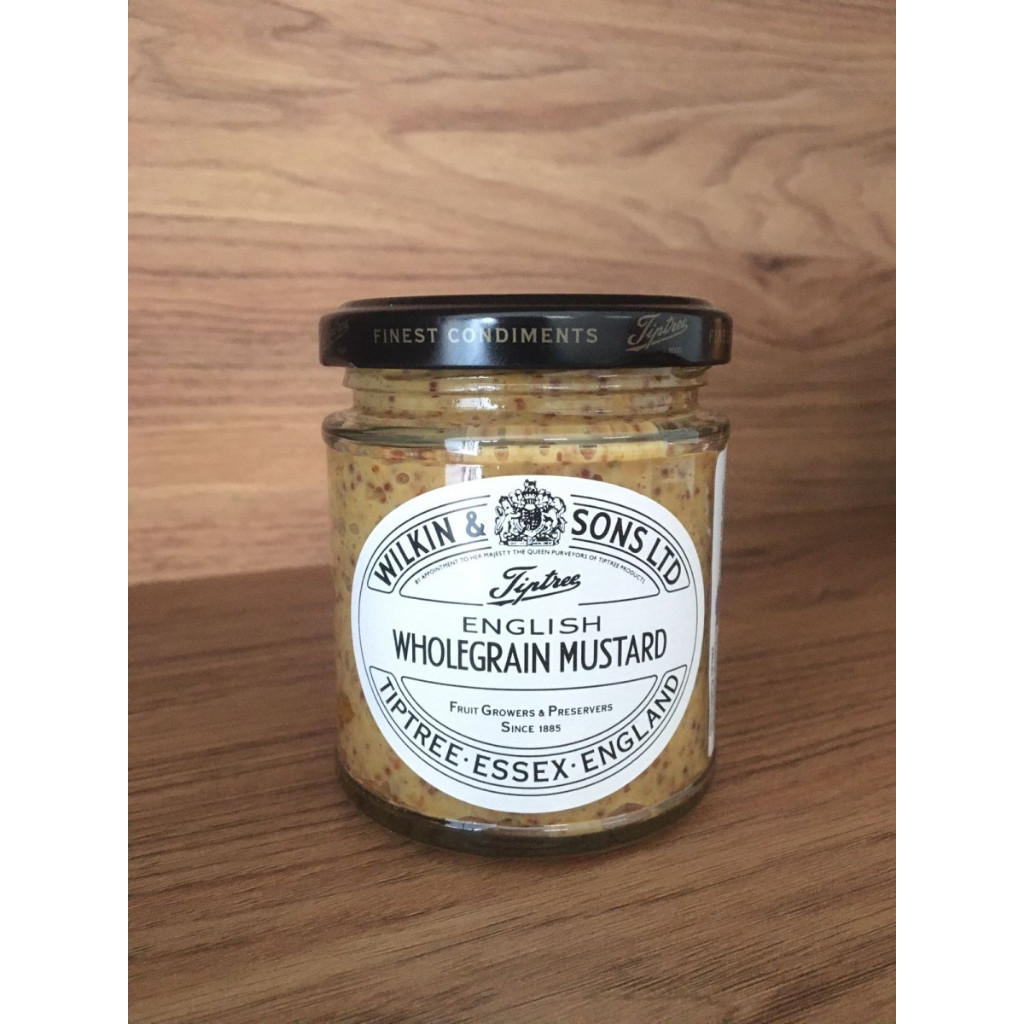 

Mustard Wholegrain English Tiptree / Mustard Gandum Tiptree - 185 Gram