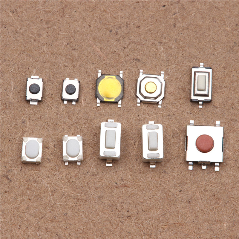 250Pcs/Set Micro Tombol Switch Saklar On Off SMD / Switch Tactile Micro Premium Terbaik Berkualitas