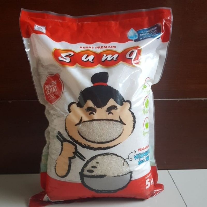 

SALE Beras Sumo Merah,Kuning5kg