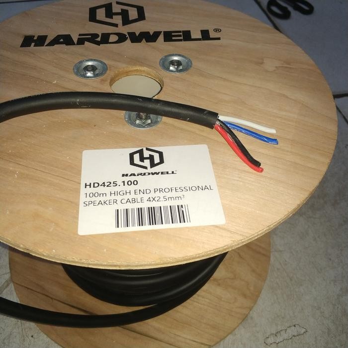 (BACA DESKRIPSI) Kabel speaker meteran 4x2,5mm / Kabel audio speaker