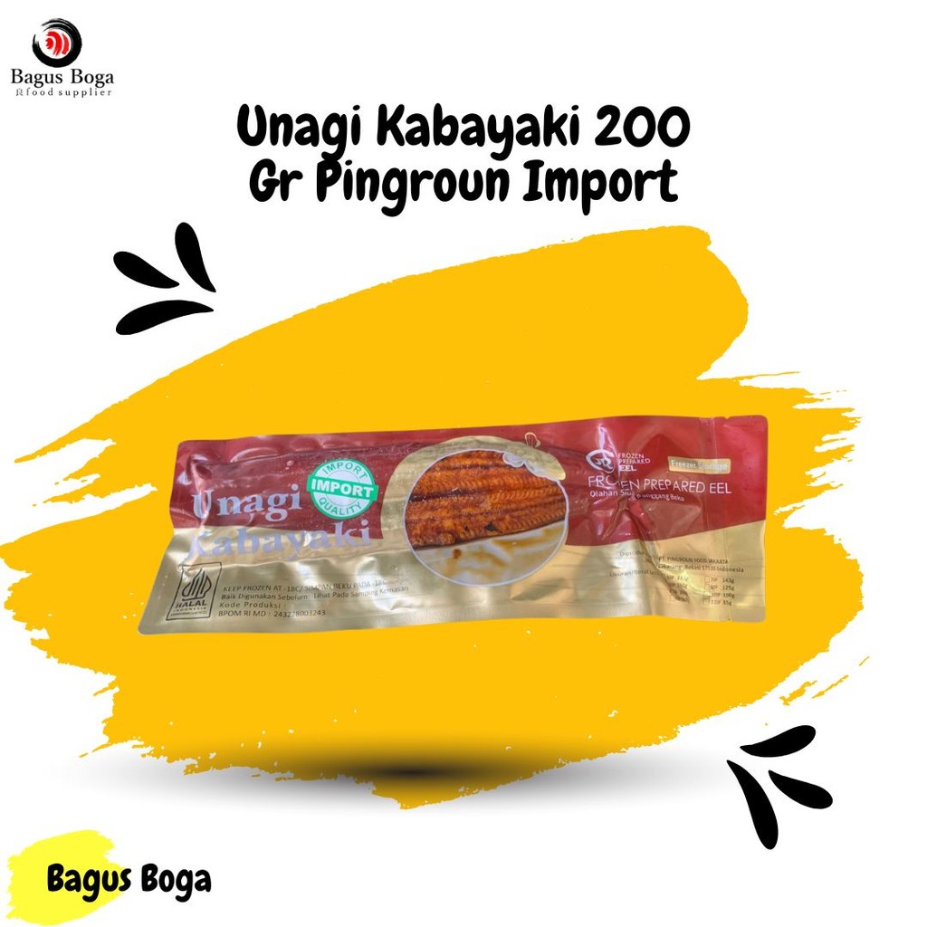 

Unagi Kabayaki 200 Gr Pingroun Import