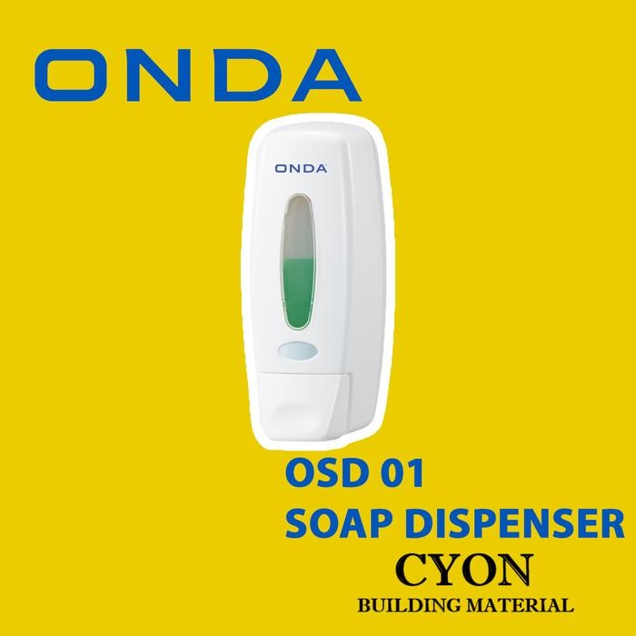 

OSD 01 SOAP DISPENSER ONDA (TEMPAT SABUN DISPENSER)