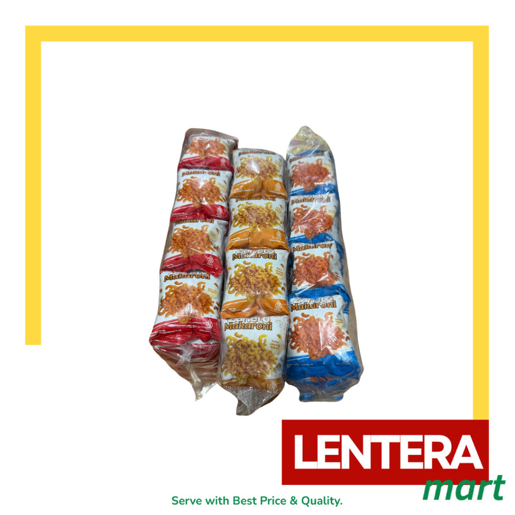 

[PAKET 5 PACK] Zapeto Cikur/Makaroni/Ciblak/Mie Lidi isi 40 pcs LenteraMart