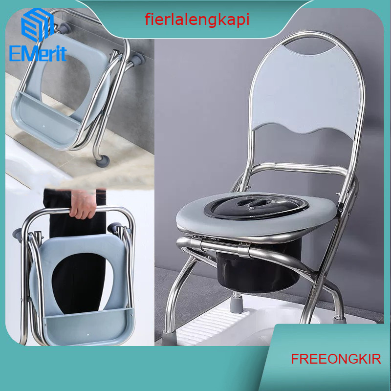 Kursi Toilet Kursi Toilet Lipat Kursi Toilet Praktis Kursi Toilet Untuk Orang Tua Atau Ibu Hamil