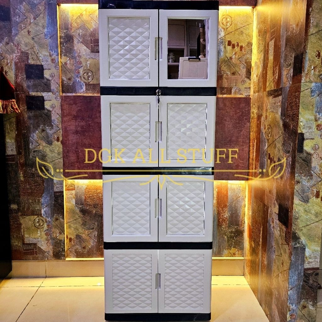 Lemari Baju Pakaian Mini Kecil 5 Lima 4 EMPAT SUSUN TINGKAT 3 TIGA SUSUN TINGKAT 2 DUA SUSUN TINGKAT