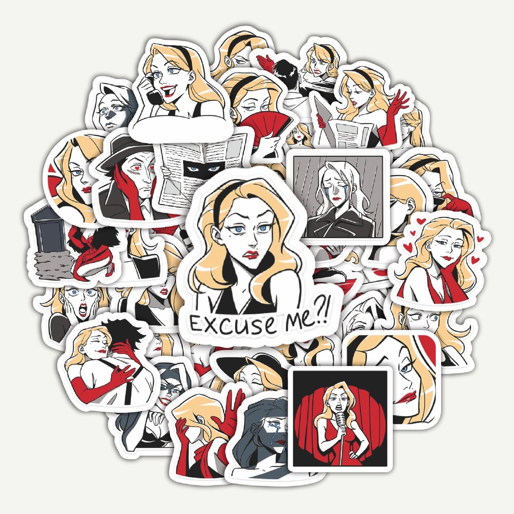 

Sticker Pack Funny Character Elienor And George | Sticker TUMBLR | Stiker LAPTOP KOPER HELM