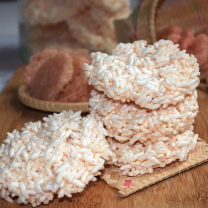 

Rengginang Mini 1kg 500gr 250gr Rengginan Koin Udang Bawang Manis