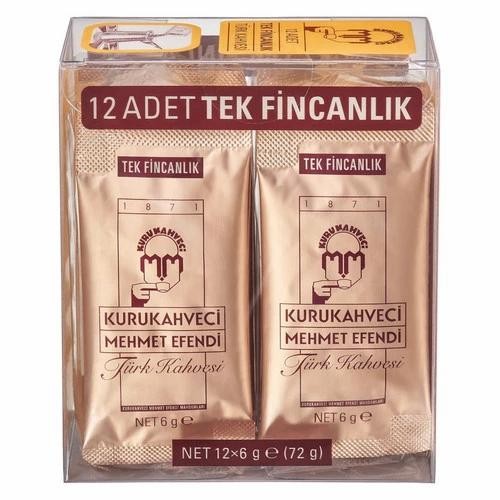 

[PROMO!!!] Kopi Turki mehmet efendi Original Coffee Bubuk - 6 x 12 + Mika