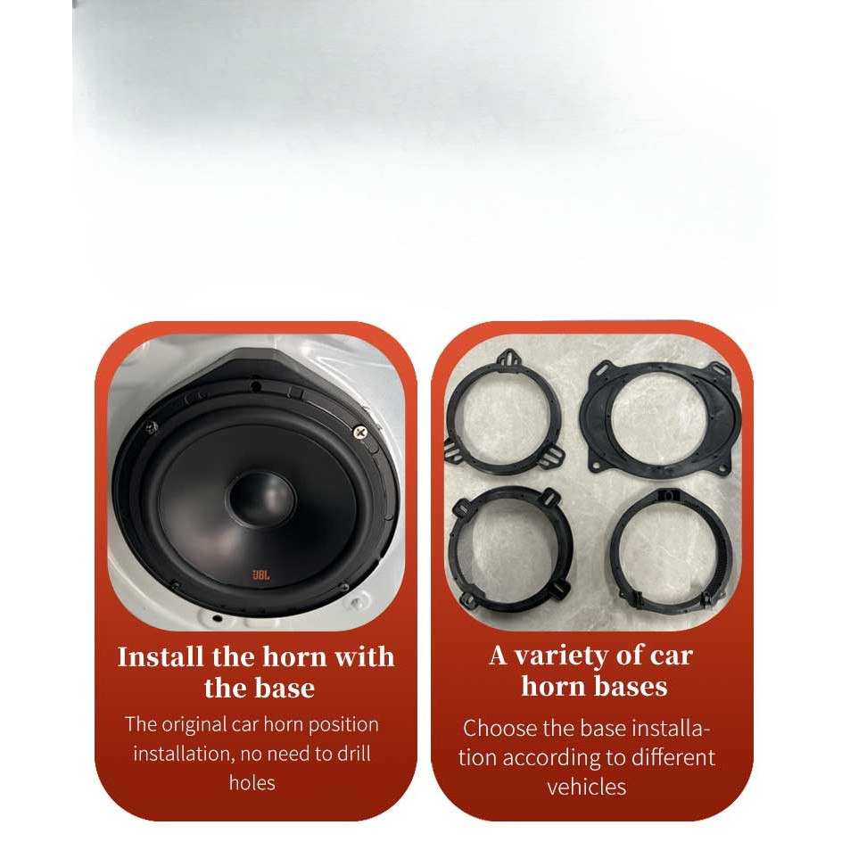 JBL car audio speaker 6.5-inch HIFI sound effect 400W full-band range car speaker treble midrange su