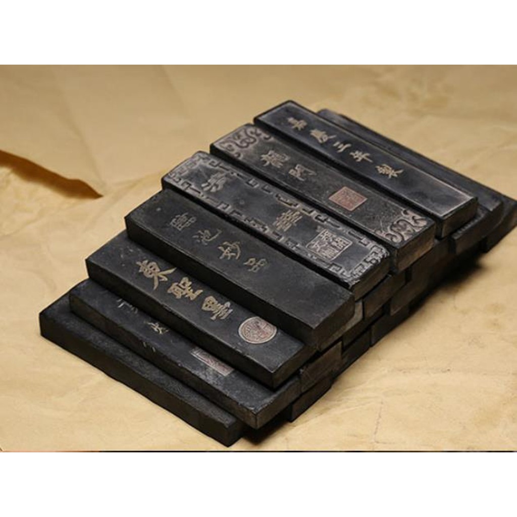 

3Pc 20-30 Year Old Ink Stick Oil Soot Inkstick Calligraphy Painting Sumi-E 31g