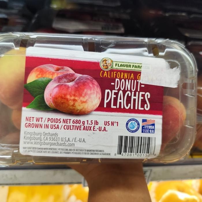 

Peach donat | buah peach donut usa manis fresh pack