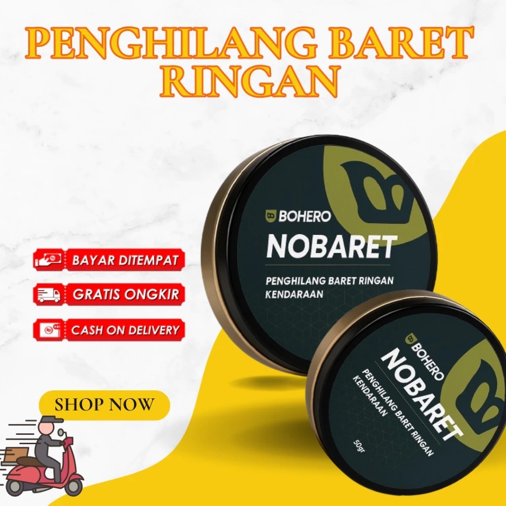 Bohero Nobaret - Compound Penghilang Baret Body Motor Mobil