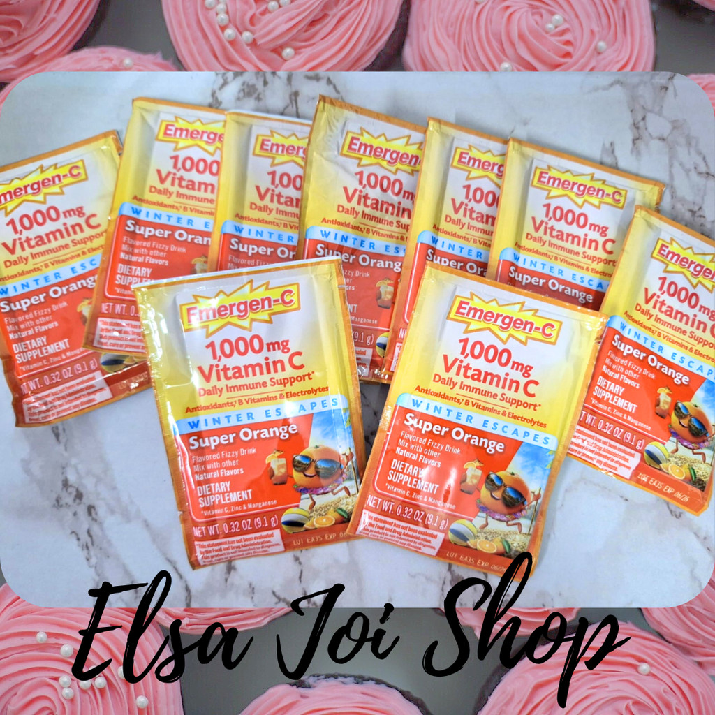 

Emergen C Vitamin C 1000 mg Daily Immune Support - SATUAN