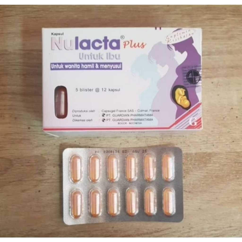 Nulacta Plus Box 5 Blister Vitamin Ibu Hamil