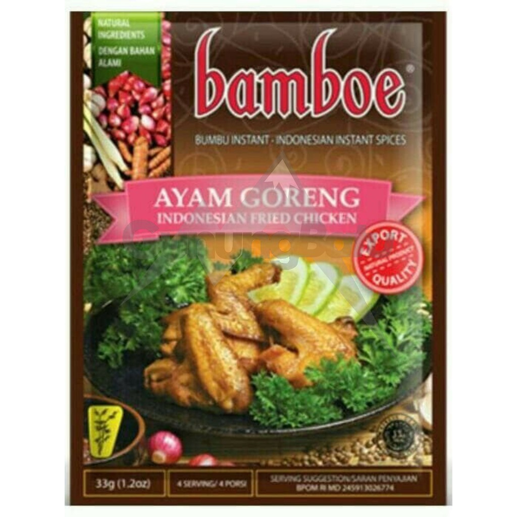 

BAMBOE BUMBU AYAM GORENG 33 GRAM