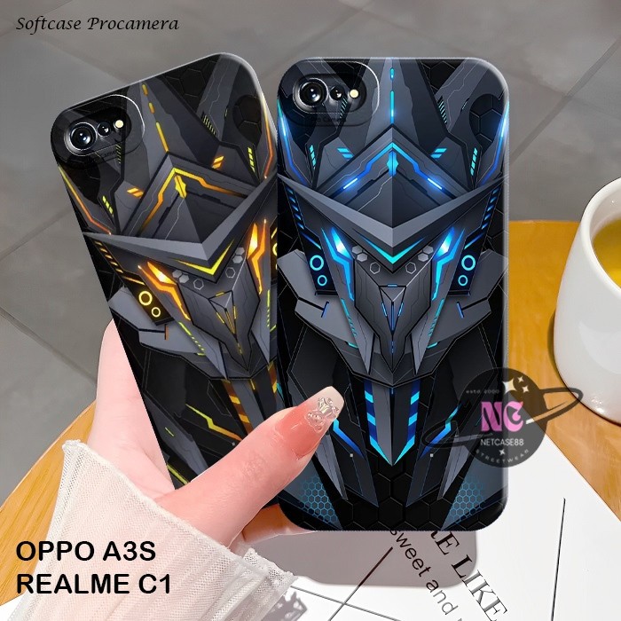 Cassing Hp Oppo A3S / Realme C1 - Oppo A3S A1K A5S A12 A12K A11K Realme C2 Oppo F9 F9 Pro - Softcase
