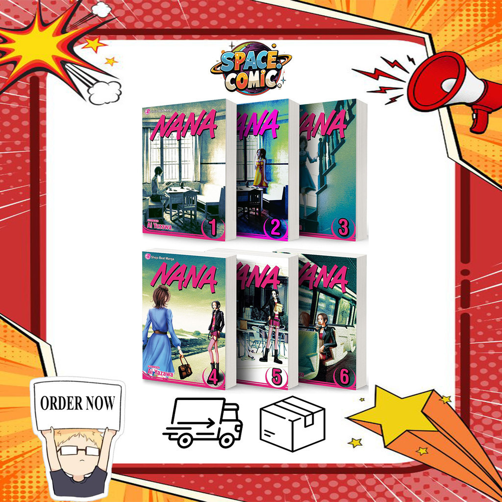 Manga Nana, by Ai Yazawa (21 Book Series)