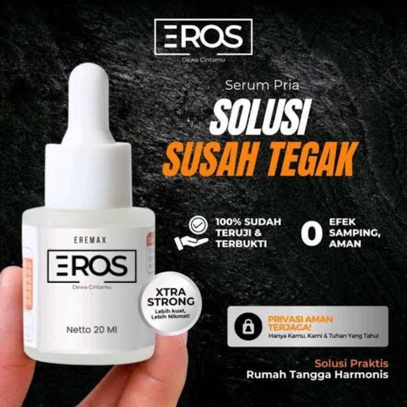 100% ASLI EROS Original Obat Tetes Pria Perkasa Eros Tetes Penambah Stamina Pria Kuat Tahan Lama