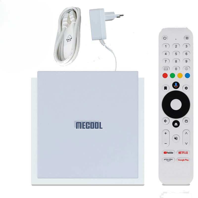 MECOOL KM2 PLUS DELUXE 32GB Netflix 4K Android TV BOX Google TV Dolby Vision 4GB DDR4 1000M LAN WIFI