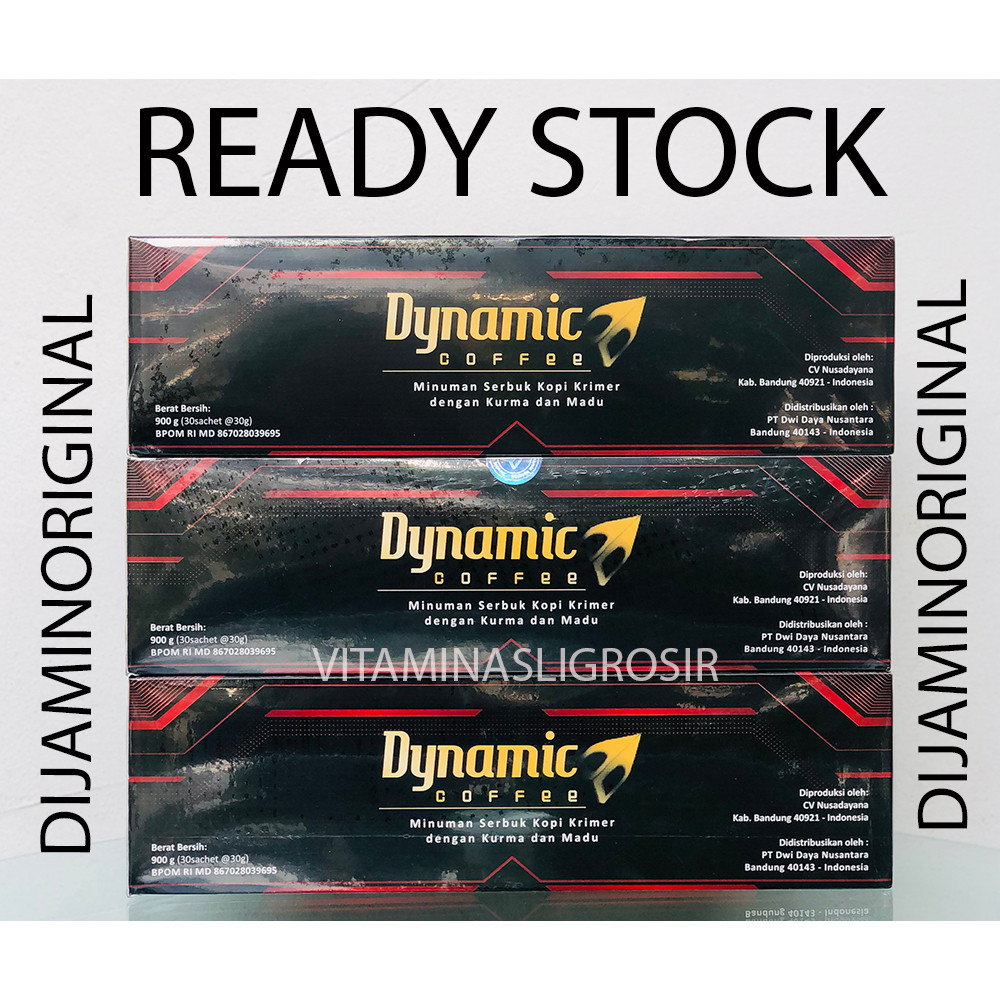 

READY KOPI DYNAMIC 30 sachet | DYNAMIC coffee | kopi dinamik ORIGINAL
