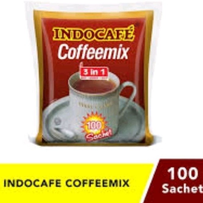 

Indocafe Coffeemix isi 100pc @20g kopi sachet