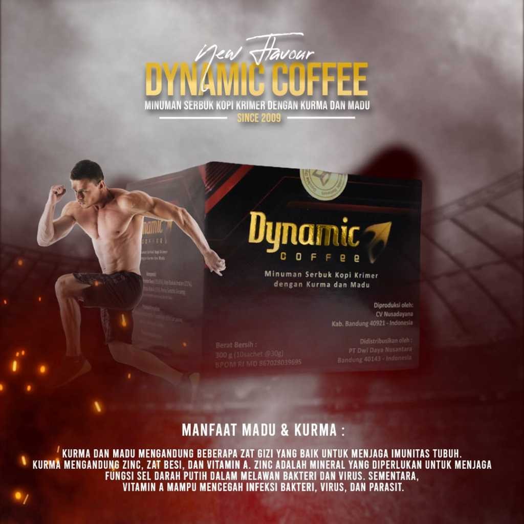 

JAMIN MURAH !!!KOPI DYNAMIC kemasan baru original manfaat & tidak berbahaya - 30 saset(BISA LANGSUNG ORDER)