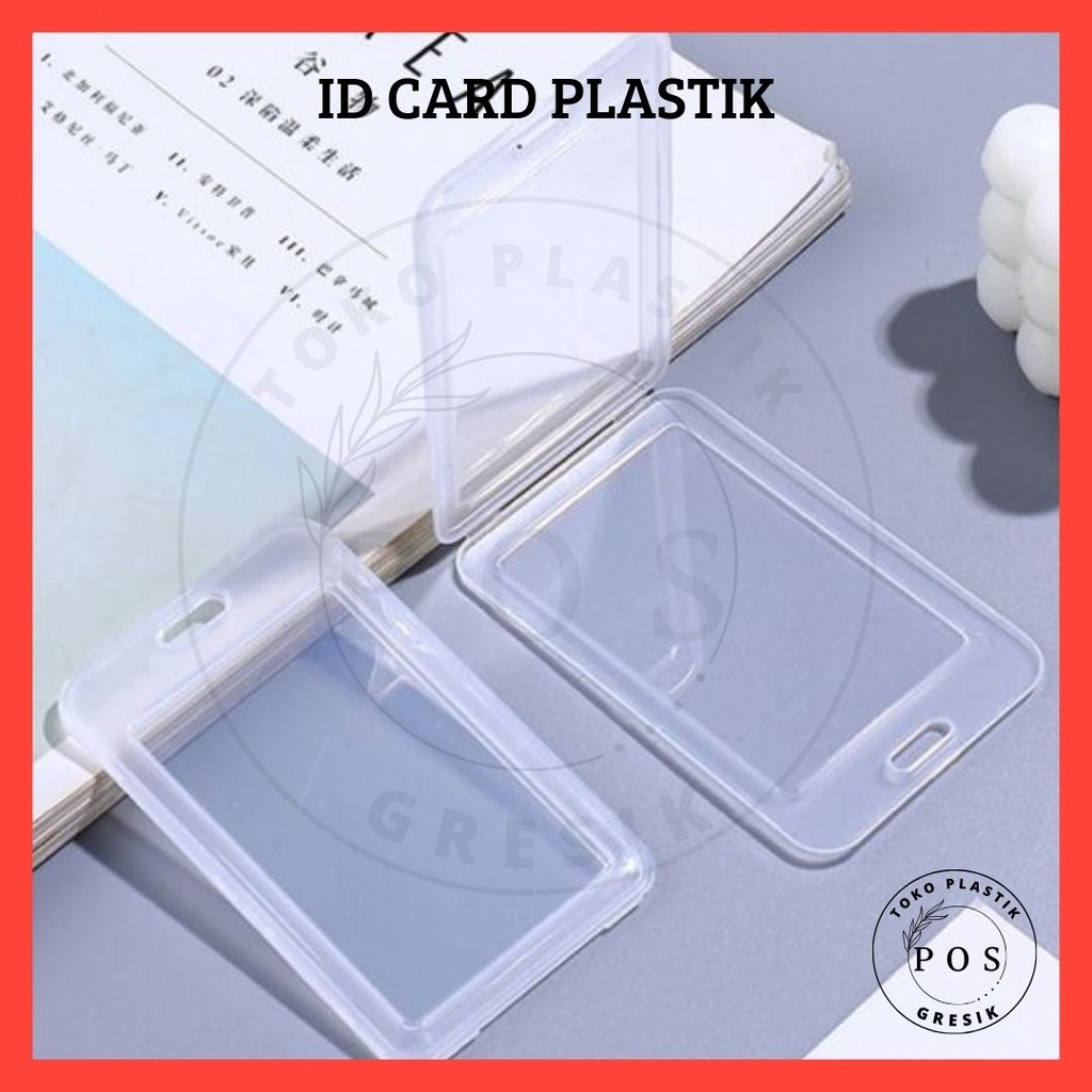 

ID CARD Holder Mika Name Tag Card Frame Model Box Gantungan Tempat Wadah Kartu Nama Tebal Casing IDCard Tanda Pengenal Tempat Karyawan Pegawai Kantor PLASTIK KULIT Transparan Kaca Acrylic ID Card Holder Card Frame ID Card NameTag Model Box