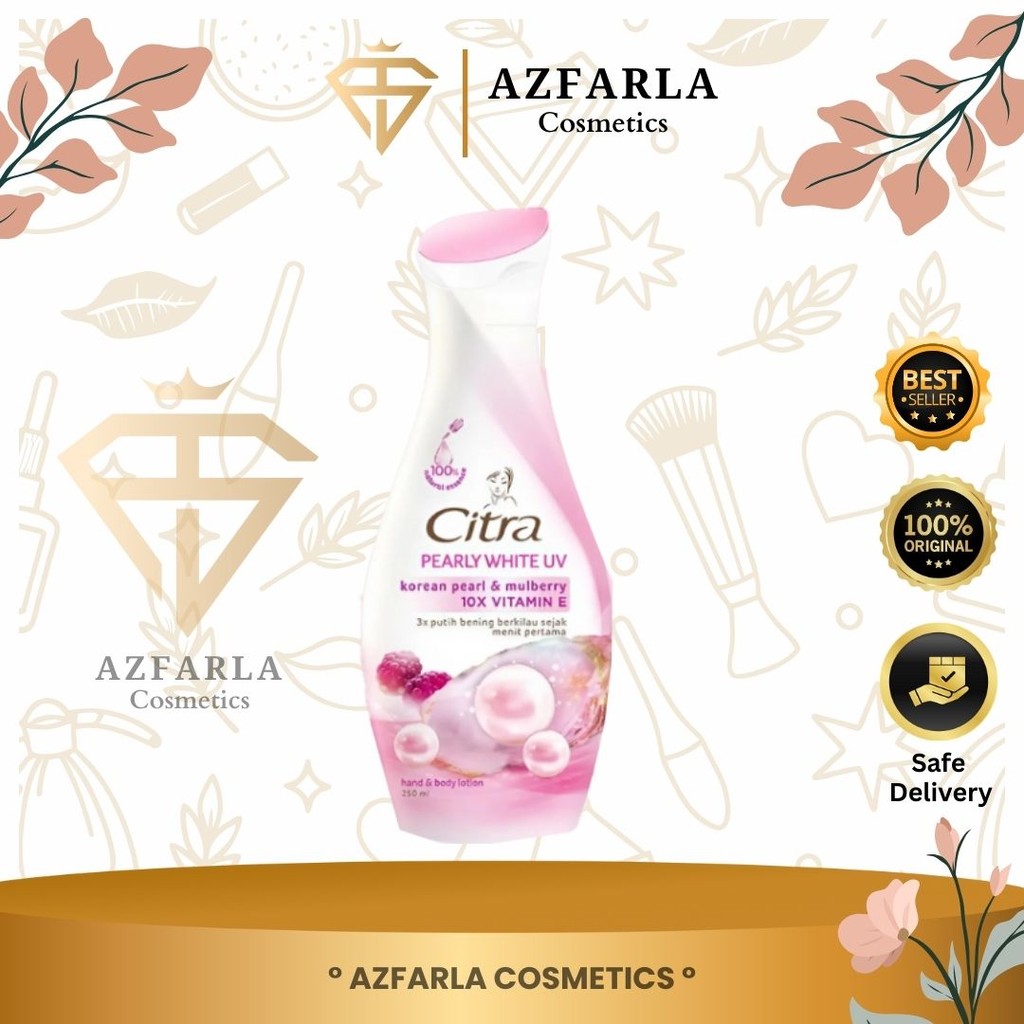 Azfarla Kosmetik CITRA BODY LOTION PEARL RADIANT GLOW