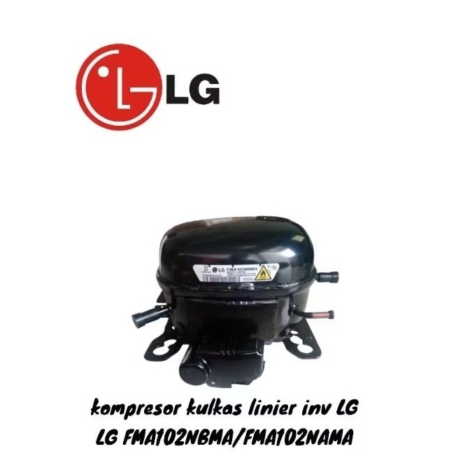 Compressor Kompressor Kulkas 2 Pintu Jumbo LG Linier Inverter FMA102NBMA Original 100%