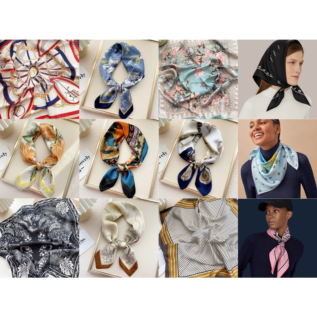 SCARF / NECK SCARF / SYAL KOREA / SCARF HIJAB / PRINTED SCARF / SYAL HIJAB / SYAL LEHER