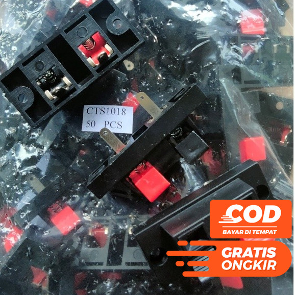 TERMINAL SPEAKER SPIKER AKTIF BESAR 2P 2 PIN 2 KAKI HARGA GROSIR