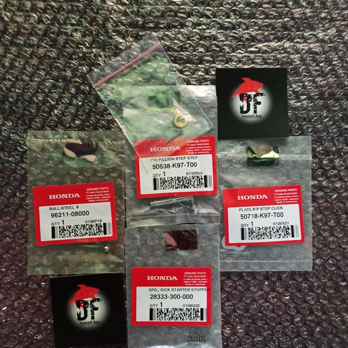 READYY Paket GOTRI STEP HONDA PCX LOKAL ( KANAN ) ORIGINAL