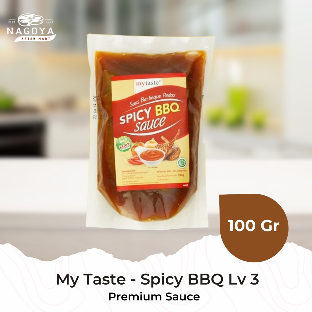 

Mytaste BBQ Spicy Level 3 Sauce 100 GR | Saus Cocol