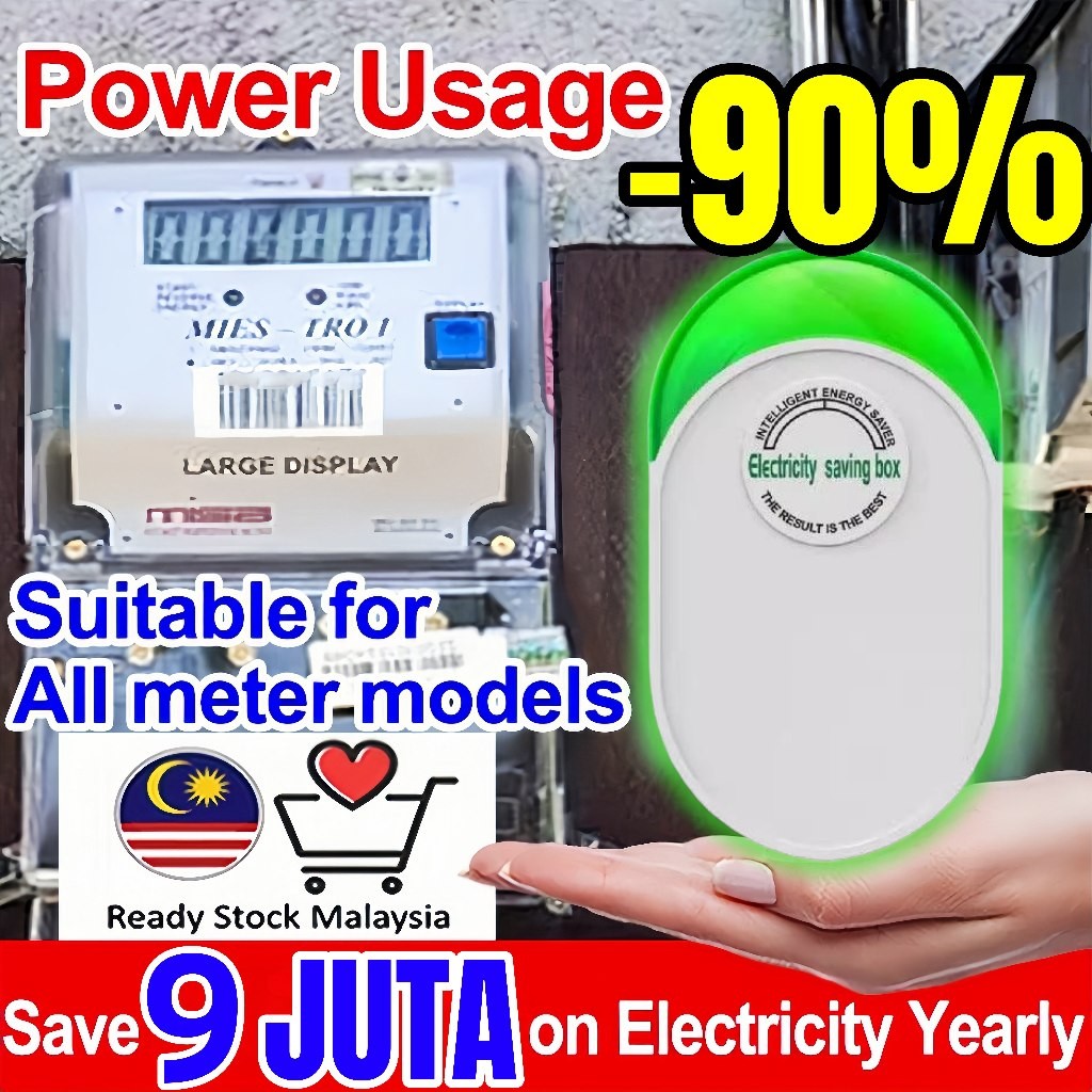 Alat penghemat listrik hemat daya 99%  box meteran listrik token  Electricity power saver  Berlaku u