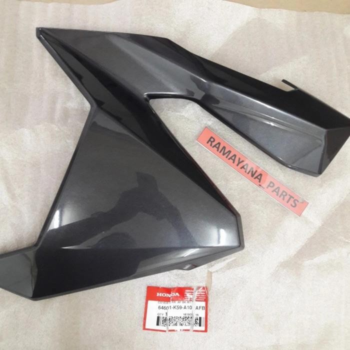 Cover L FR Hitam Metalic Vario 125 150 64601K59A10AFB
