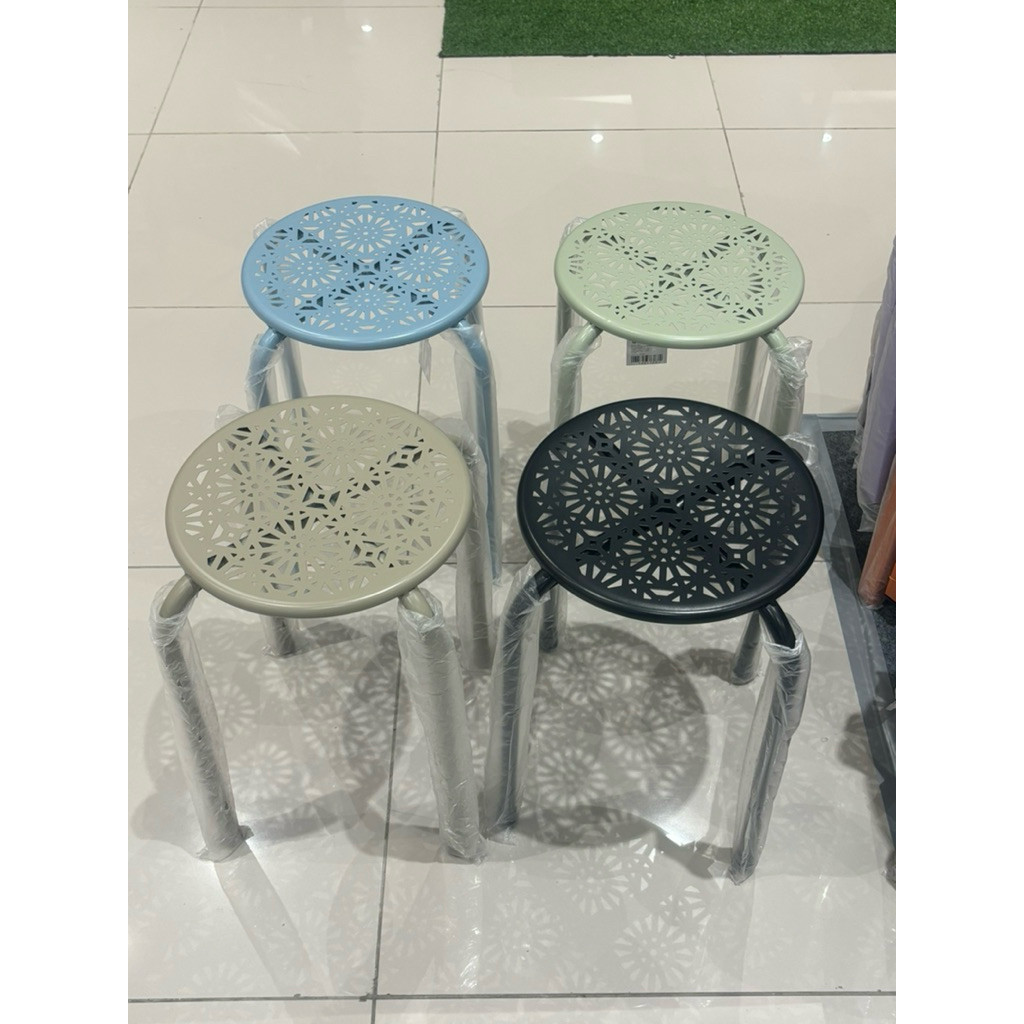 Bangku Besi Bulat Bangku Teras Bangku Cafe Bangku Taman bangku baso bangku Minimalis kursi taman