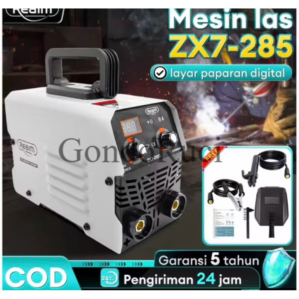 Promo(BISA COD) MESIN LAS MMA INVERTER ZX7-285